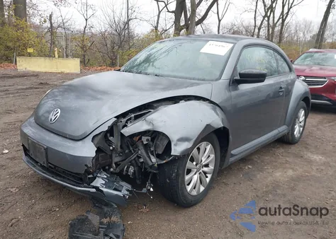 2014 Volkswagen Beetle 1.8T Entry from USA, damaged, VIN 3VWF17AT4EM658298